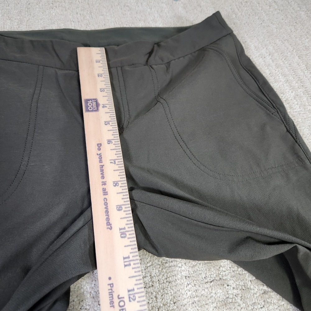 Athleta Pants Women 12 Wander Bootcut Hiking Athleisure Stretch Green Quick Dry - Picture 5 of 12